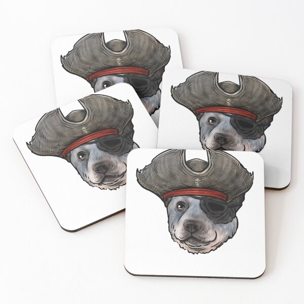 Item preview, Australian Cattle Dog Pirate designed and sold by whyitsme.