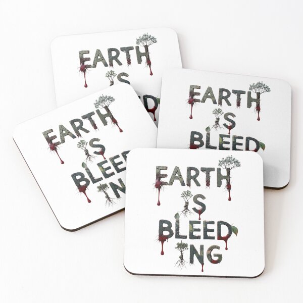 Item preview, EARTH IS BLEEDING designed and sold by treasure-vi.