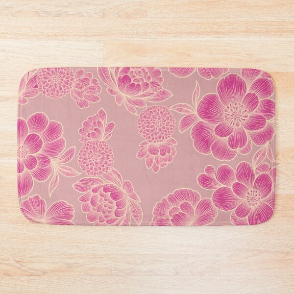 Item preview, Pink Floral Pattern – Soft Romantic Flowers designed and sold by Herami.