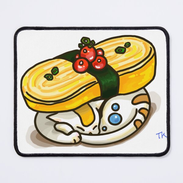 Item preview, Tamago Egg Sushi Sleeping Cat designed and sold by TK Studio.