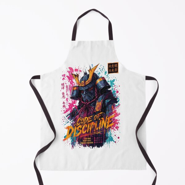 Item preview, Cyber Samurai Code of Discipline Warrior Art designed and sold by ZenvyraLab.