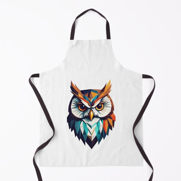 Item preview, Vibrant Abstract Owl Head Graphic designed and sold by AlxVel.
