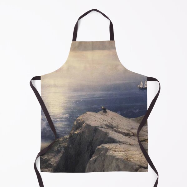 Item preview, A Rocky Coastal Landscape in the Aegean designed and sold by SharonTheFirst.