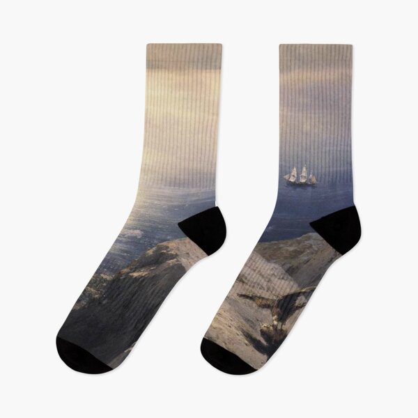 Item preview, A Rocky Coastal Landscape in the Aegean designed and sold by SharonTheFirst.