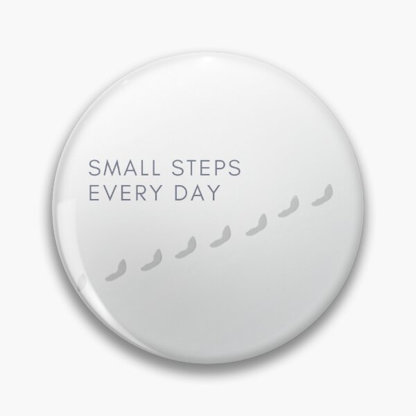 Item preview, Small Steps Every Day | Minimalist Motivational Shirt | Running Fitness Tee designed and sold by AkiraCustoms.