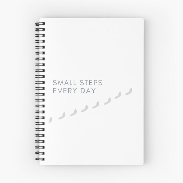 Item preview, Small Steps Every Day | Minimalist Motivational Shirt | Running Fitness Tee designed and sold by AkiraCustoms.