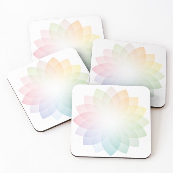 Item preview, Pastel Harmony Bloom | Soft Geometric Floral Design designed and sold by DrTol.