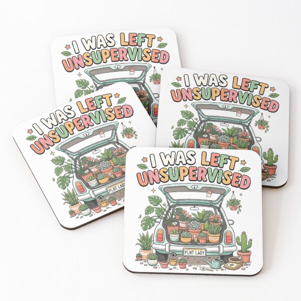 Item preview, I was Left Unsupervised Funny Gardening Moms and Dads designed and sold by CF_VintageDesign.