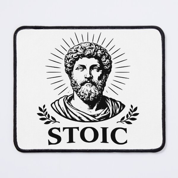 Item preview, Minimal Stoic Philosopher Line Art designed and sold by ZeitgeistSeason.