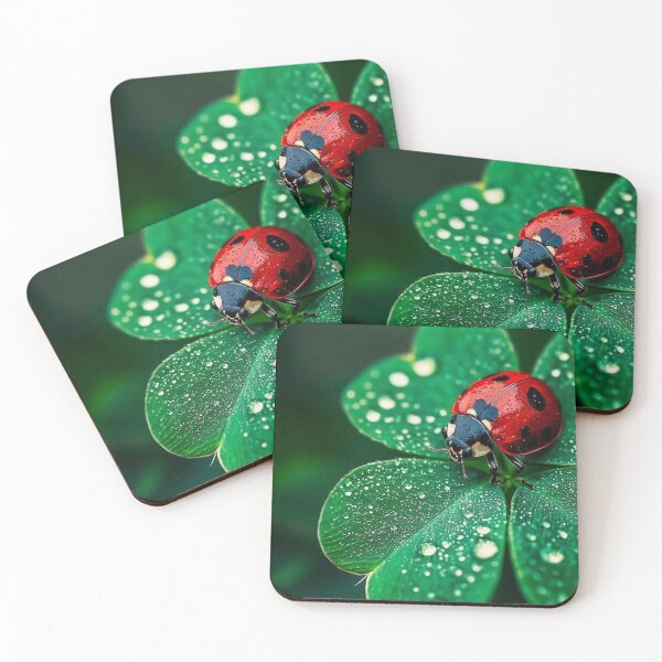 Item preview, Four leaf clover lady bug designed and sold by GraphicMondaze.