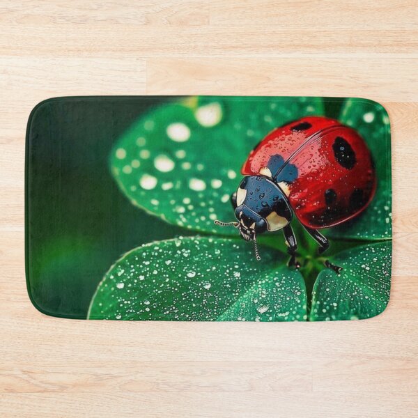 Item preview, Four leaf clover lady bug designed and sold by GraphicMondaze.