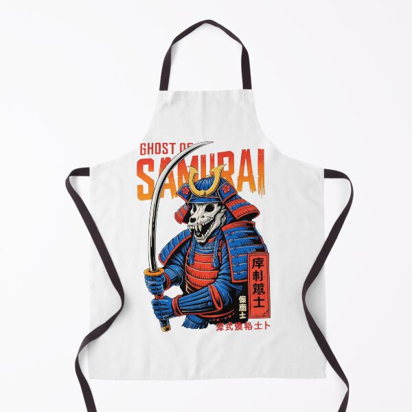 Item preview, Ghost Samurai Skull Warrior Japanese Street Art designed and sold by ZenvyraLab.