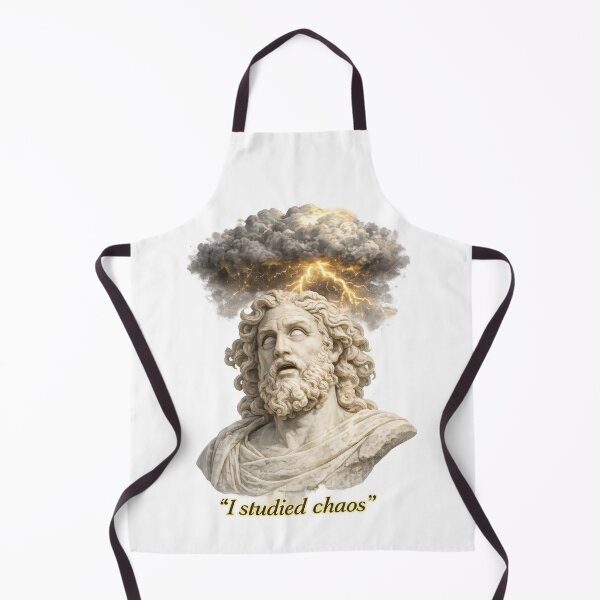 Item preview, I Studied Chaos Greek Statue designed and sold by jgvisualarts.