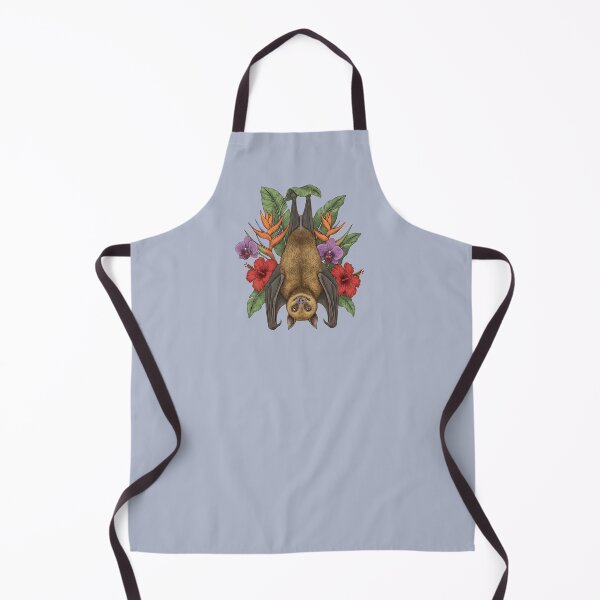 Item preview, Flying Fox Fruit Bat Hanging Among Vibrant Tropical Florals designed and sold by BirdsnStuff.