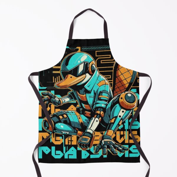 Item preview, Cyberpunk Mecha Platypus - Futuristic Robotic Animal designed and sold by GenZFashion000.