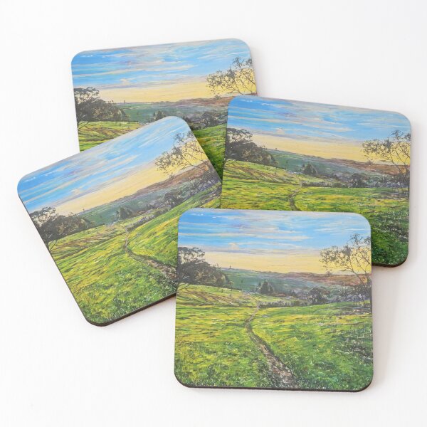 Item preview, Sunset Pathway designed and sold by ChristineDavisArt.