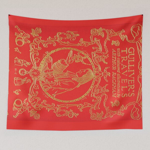 Item preview, Gulliver's Travels - First Edition Cover - Jonathan Swift designed and sold by Mr Mustard Prints.