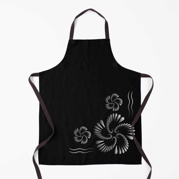 Item preview, Floral corner arrangement made of petals and wavy lines designed and sold by ZorianArt.