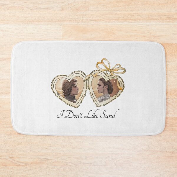 Item preview, Anakin Skywalker and Padme Amidala Hearts Locket, Anakin Skywalker I Don'T Like Sand  designed and sold by bethanyrodgers6.