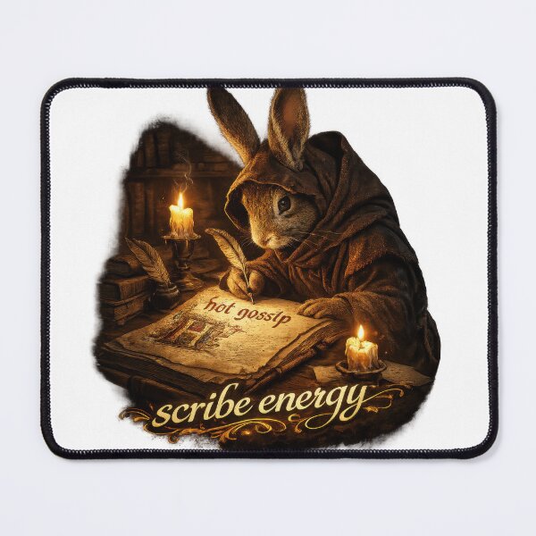 Item preview, Scribe Energy Rabbit Hot Gossip designed and sold by jgvisualarts.