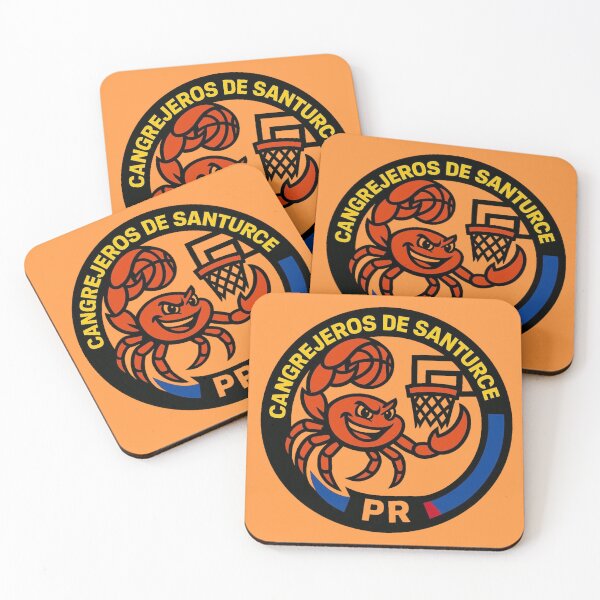 Item preview, CANGREJEROS DE SANTURCE - Puerto Rico Basketball Fan Art Logo designed and sold by Urban-InkStudio.