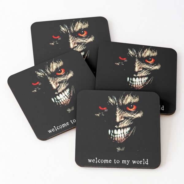 Item preview,  Welcome To My World Vampire T-Shirt – Dark Gothic Horror Graphic designed and sold by VikArtStudio.