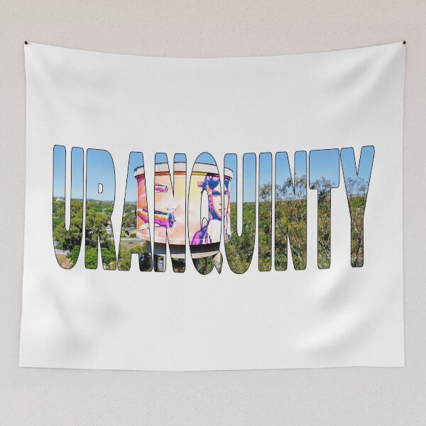 Item preview, URANQUINTY - New South Wales Painted Water Tank near Wagga Wagga designed and sold by Adam Gormley.