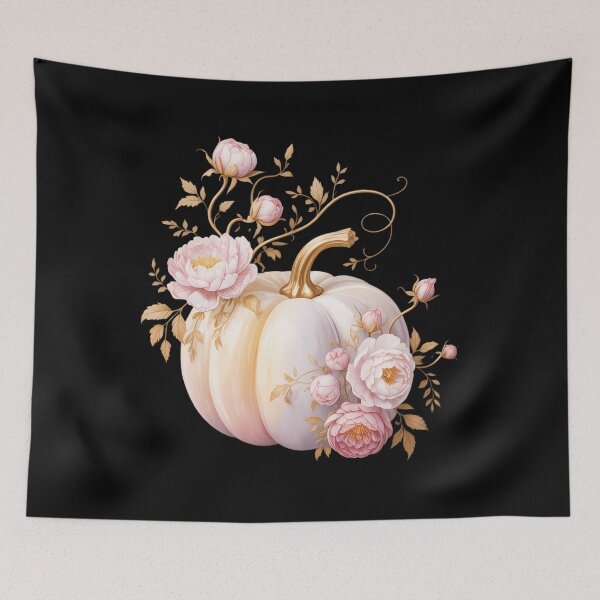 Item preview, Wildflower Pumpkin Season Autumn Fall Leaves Thanksgiving designed and sold by Moon-Ape.