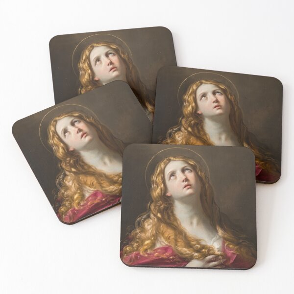 Item preview, Mary Magdalene Guido Reni Baroque Religious Art Print designed and sold by TheSoulOfArt.