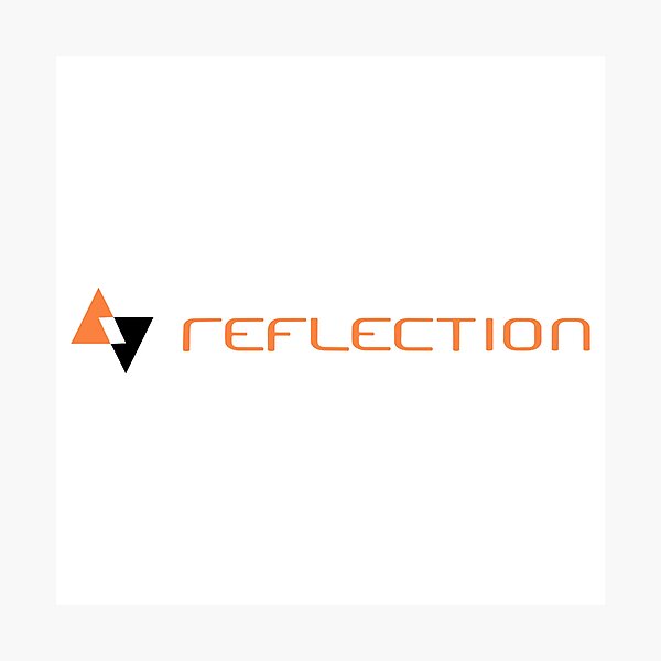 Reflection Logo - Mirror's Edge Catalyst (Orange) " Photographic Print for  Sale by Randy8560 | Redbubble