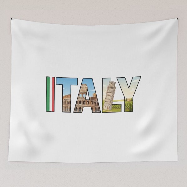 Item preview, italy symbol flag aesthetic country designed and sold by ROYALSTOURE.