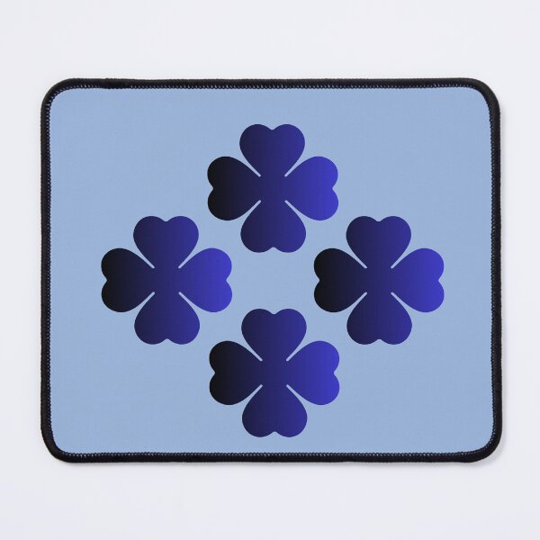 Item preview, Minimalist Geometric Four Leaf Clover Abstract Pattern designed and sold by Jyoti Digital Artist.