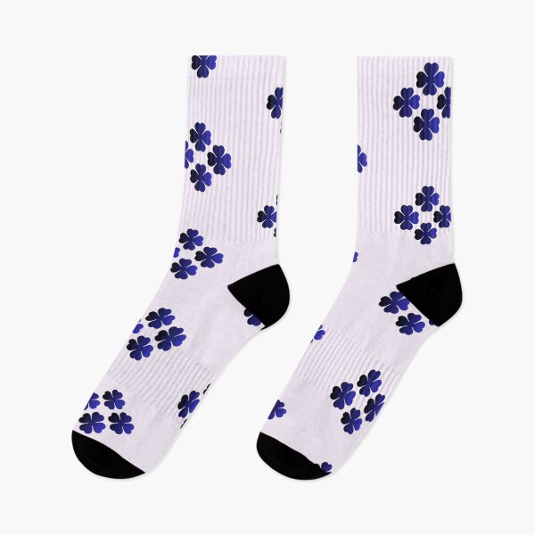 Item preview, Minimalist Geometric Four Leaf Clover Abstract Pattern designed and sold by ​Jyoti Digital Artist.