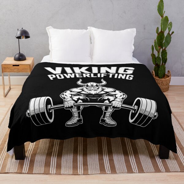 Item preview, Viking Bodybuilding Weight Lifting Gym Powerlifting designed and sold by HellD3vil-Art.