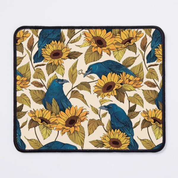Item preview, Crow and sunflower designed and sold by LixyDesign.