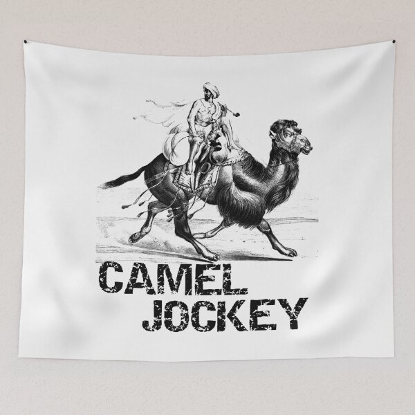 Item preview, camel jockey t shirts designed and sold by bledi.