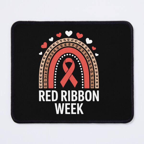 Item preview, We Wear Red For Red Ribbon Week Awareness Rainbow designed and sold by HellD3vil-Art.
