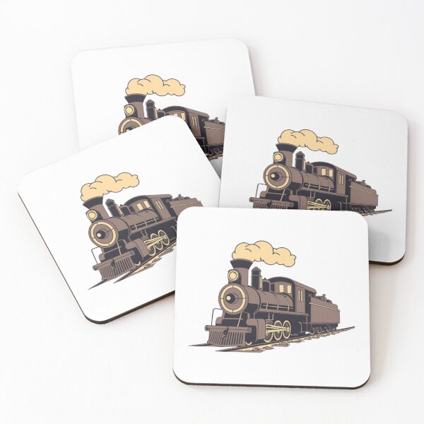 Aperçu de l'œuvre Train vintage créée et vendue par HELLO TIGER.