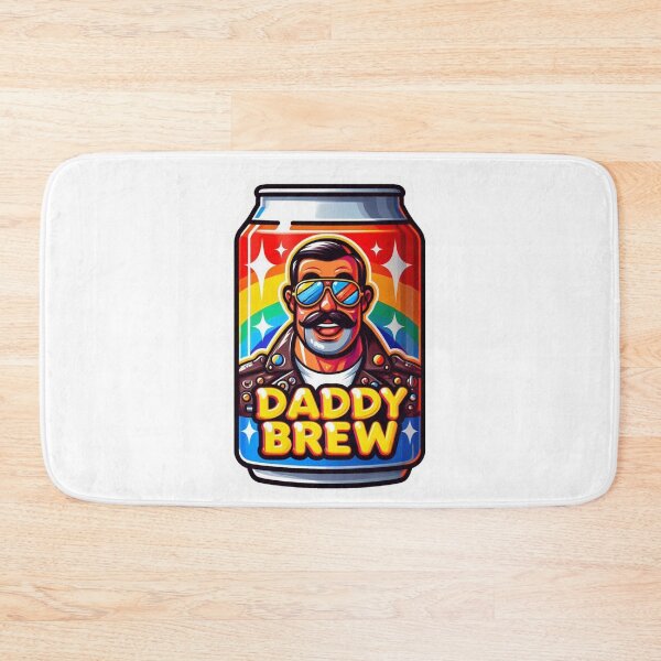Item preview, Ice Cool Daddy Brew Gay Pride Graphic Art Design designed and sold by ItsAKinkThing.