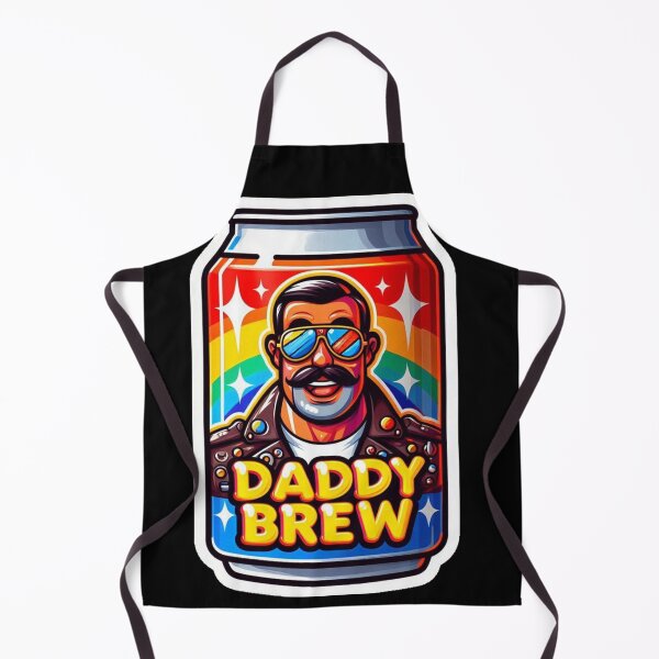 Item preview, Ice Cool Daddy Brew Gay Pride Graphic Art Design designed and sold by ItsAKinkThing.