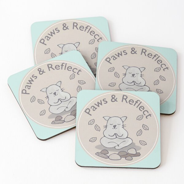 Item preview, Paws & Reflect _zen dog designed and sold by Mimi Huang.