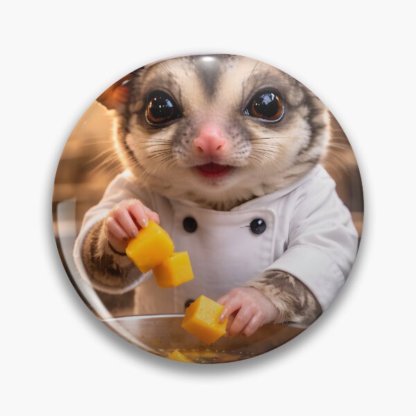 Item preview, Sugar Glider Chef — Cute Animal Cooking Art designed and sold by OneStepFromArt.