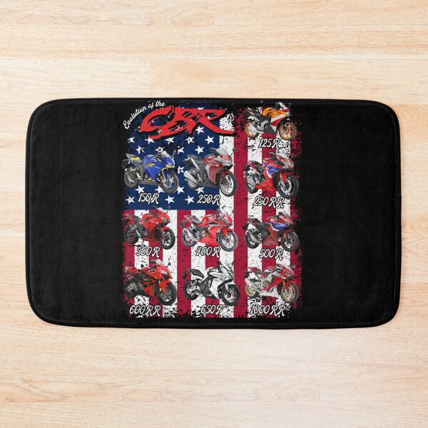 Item preview, CBR Evolution Sportbike American Flag Design designed and sold by FroggyBaBoy.
