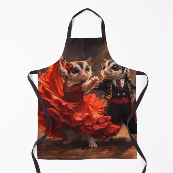 Item preview, Sugar Glider Flamenco Dancers — Cute Animal Dance Art designed and sold by OneStepFromArt.