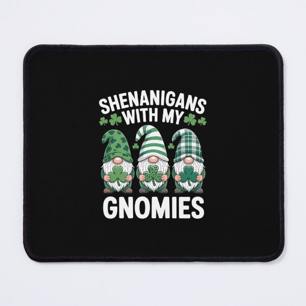 Item preview, Shenanigans With My Gnomies St Patrick's Day Gnome Shamrock designed and sold by VENOM0RIOT.