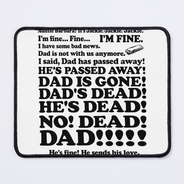 Item preview, Roseanne Aunt Jackie Dad is Gone, Dad's dead Ceramic Coffee Mug, Funny Scene Accent Mug, Gift For Fan, Gift For Mom, Mothers Day Gift Mug designed and sold by MutzelArts.