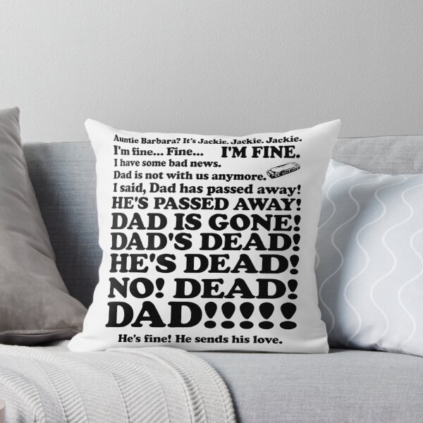 Item preview, Roseanne Aunt Jackie Dad is Gone, Dad's dead Ceramic Coffee Mug, Funny Scene Accent Mug, Gift For Fan, Gift For Mom, Mothers Day Gift Mug designed and sold by MutzelArts.