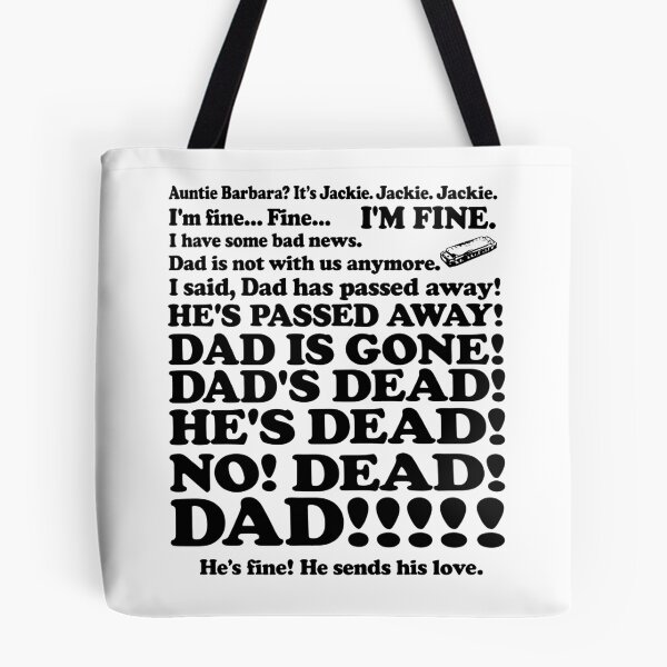 Item preview, Roseanne Aunt Jackie Dad is Gone, Dad's dead Ceramic Coffee Mug, Funny Scene Accent Mug, Gift For Fan, Gift For Mom, Mothers Day Gift Mug designed and sold by MutzelArts.