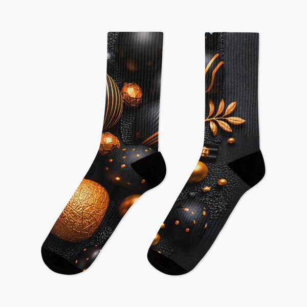 Item preview, Black and Orange Geometric Spheres Luxe Abstract Wall Art designed and sold by Kaleidoscope Print.