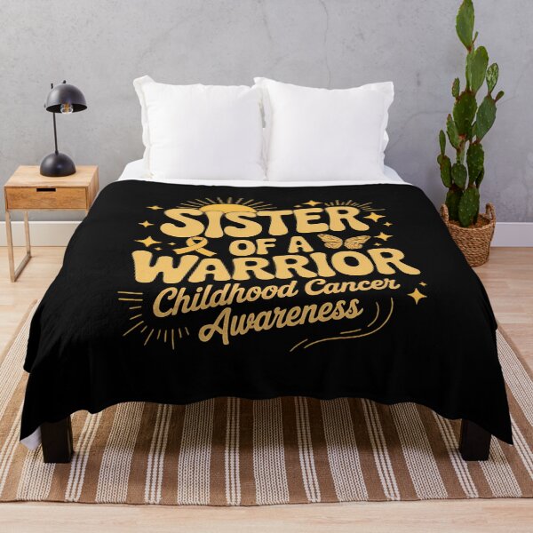 Item preview, Sister Of a Warrior Childhood Cancer Awareness designed and sold by VENOM0RIOT.